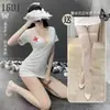 Secretaria Sexy Sirvienta Hermana de Vuelo Vestido Traje Ropa Interior Juego de Rol Pareja Camisón Transparente