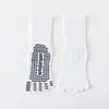Calcetines de yoga, calcetines específicos para Pilates, calcetines nuevos antideslizantes de cinco dedos con suelas de silicona, calcetines deportivos de media pantorrilla, calcetines para fitness en interiores