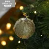 Bola de Espuma Colorida 8cm Transfronteiriça Enfeites de Natal Pingente para Árvore de Natal Layout Criativo Decoração Ins Venda por Atacado