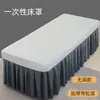 Cama de Masaje de Belleza Sábana Ajustable Desechable Sábana con Funda Elástica para Cama Hoja de Alfombrilla Especial para Salón de Belleza con Agujero para la Cara Venta al por Mayor