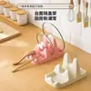 Estante de Doble Capa para Tapa de Olla y Tabla de Cortar de Lujo Ligero, Estante Transparente para Escurrir Espátulas y Cucharas en Encimera de Cocina, Estante de Almacenamiento para Tabla de Cortar
