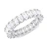 Anillo Cruzado Europeo y Americano Nuevo Producto Completo de Diamante y Circonita para Mujer Nicho Gama Alta Sensación de Lujo Ligero Estilo Ins Anillo de Dedo Resistente al Color Venta al por Mayor