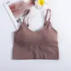 Liquidación 881 rayas rey cuello en V espalda descubierta push up almohadilla extraíble en el pecho sin aro metálico prenda exterior chaleco corto básico