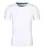 Camiseta Esportiva Masculina e Feminina 87% Algodão Tendência Fitness Respirável Roupa para Corrida Yoga Secagem Rápida Roupas de Verão Manga Curta Roupas de Exercício T Curto