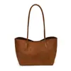 Bolsa feminina de camurça 2026 nova tendência outono vintage Maillard bolsa tote para o dia a dia bolsa de ombro de grande capacidade