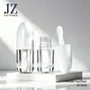 Pedido Jinze: Botella Redonda, Tapa en Forma de Bala, Varilla de Cepillo Gruesa, Tubo de Brillo de Labios, Material de Empaque de Tubo Vacío de Plástico