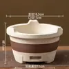 Estufa Portátil Grande de Carbón de Arcilla para Preparar Té y Barbacoa, Adecuada para Acampar y Uso al Aire Libre