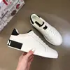 Nuevos Zapatos Deportivos Casuales Blancos de Cuero Genuino Marca D para Hombre para Plataformas de Comercio Exterior Transfronterizo como Shopee y Dhgate