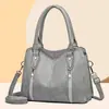 Bolso Tote de Cuero Suave Transfronterizo para Mujer 2025 Nueva Moda Gran Capacidad Bolso de Mano para Viajes Diarios Bolso de Hombro Único Cruzado