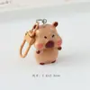 Chaveiro Capivara Pelúcia Capivara Fofa Pingente Presente Melhor Amigo Chaveiro Decoração Mochila Estudante Atacado