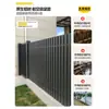 Barandilla de Valla de Aleación de Aluminio Postes de Barandilla para Patio de Nueva Villa Cerramiento Barandilla de Protección de Aislamiento de Pared Exterior Jardín