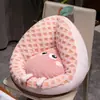Cojín Infantil de Invierno Sofá Pequeño Área de Lectura para Niños y Niñas Taburete Grueso Habitación de Bebé Alfombrilla Perezosa de Lectura