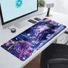 Juego Cyberpunk Tecnología Futurista Alfombrilla de Ratón Súper Grande Tecnología de Gaming E-Sports Alfombrilla de Oficina Extra Grande Borde Antideslizante con Bloqueo