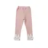 Pantalones de invierno para niñas con dibujos animados y anime 2026, leggings nuevos dulces y modernos con forro de felpa de cerdito bebé