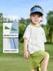 Conjunto Deportivo de Dos Piezas Estilo Europeo para Niños Camiseta de Manga Corta y Shorts Atuendo de Verano 2026 Nueva Ropa Infantil para Niños y Bebés Temporada de Verano