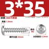 Acero Inoxidable 304 Tornillo Autorroscante de Cabeza Redonda Phillips Cabeza Pequeña Redonda Cabeza de Sartén Cola Puntiaguda Tornillo para Madera Tornillo M2M3M4M5M6