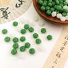Nuevo broche de acacia de esmalte de color jade imitación chino, hoja de loto, mariposa mixta al por mayor, accesorios de joyería DIY al por mayor