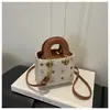 Nova Bolsa Infantil 2026 com Estampa de Ursinho Fofo de Desenho Animado, Bolsa de Ombro Unissex, Mini Bolsa de Mão da Moda para Bebê