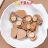 Yiming Xianyuan Sándalo Pera Patito Accesorios para Caballos Gato Giratorio DIY Maceta Joyería Colgante Accesorios para Pulseras