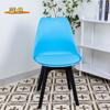 Cadeira Nórdica Eames, Cadeira Tulipa Simples, Cadeira de Plástico com Encosto Macio, Cadeira de Hotel, Cadeira de Jantar, Design Nórdico Simples
