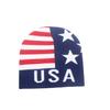 Comercio exterior otoño e invierno bandera americana Día de la Independencia fiesta gorro de punto moda europea y americana todo partido para hombres y mujeres exterior esquí gorro para el frío