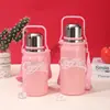 Termo de Acero Inoxidable Coca-Cola para Exteriores Senderismo Deportes Botella de Agua Portátil Viaje Taza para Coche Mayoreo