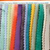 Em estoque 116 cores elastano super macio malha de tricô com elasticidade em quatro direções suéter roupa de casa tecido para brinquedos Veludo Raposa Prateada