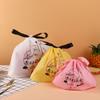 Embalagem Média Multicolorida para Levar com Bolsa de Cordão Catering Comercial Saco de Cordão Fábrica Atacado Saco de Embalagem Personalização