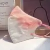 Máscaras Adulto Estampa de Leopardo Desenho Animado Máscaras Estéreo 3D Atacado Finas de Verão Emagrecimento Facial Máscaras Femininas Embaladas Individualmente Proteção de Três Camadas