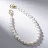 Cordón para Teléfono Móvil Cadena de Muñeca con Acabado de Lujo, con Cuentas, Colgante para Bolso Hecho a Mano de Alta Gama, Decoración de Mariposa Metálica Etérea con Perla