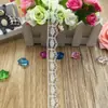 Sapatos de renda e meias roupa de cama lingerie acessórios diy em estoque 168-1 prata# largura 1. 6cm