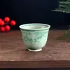 Taza de té de porcelana Zhongpan Jun, taza de té vintage hecha a mano, taza de degustación de té, taza individual, juego de té de Kung Fu, taza maestra