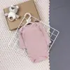Mameluco Triangular de Manga Larga para Bebé, Traje para Gatear para Todas las Estaciones, Body para Bebé, Ropa de Bebé, Traje Triangular para Gatear