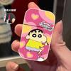 Encendedor de Metal a Prueba de Viento Lindo de Dibujos Animados Garfield Encendedor Inflable Llama Rosa