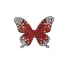 Patch de Tecido de Borboleta Todo em Diamante, Exquisito e Fashion, com Toque Luxuoso e de Alta Qualidade, Decoração com Diamantes Brilhantes, Acessórios DIY Feitos à Mão para Sapatos, Bolsas e Acessórios de Cabelo