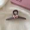 Chica Té Dulce ~ 2023 Nuevo Grande Pinza de Agarre Tocado Pinza para el Cabello para Mujer Parte Posterior de la Cabeza Pinza de Tiburón de Alta Gama