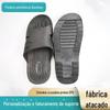 Sapatos de trabalho de fábrica eletrônica preto antiestático SPU chinelos cruzados purificação unissex sem poeira sapatos de sola macia e confortável