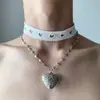 Collares transfronterizos de estilo punk de alta resistencia para hombres y mujeres, estilo gótico de subcultura, cadenas para la clavícula y collares de personalidad de nicho de moda