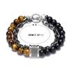 Pulsera de Cadena con Cuentas Explosiones Transfronterizas Nueva Natural Única Piedra Mapa para Hombre