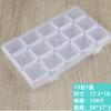 Caja de almacenamiento transparente para herramientas de pintura de diamantes, redonda de 5 cm, con cuentas de arroz y diamantes, de plástico, para decoración de uñas.