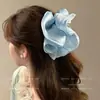 Presilha Extra Grande de Saia Nuvem para Mulheres Toque de Luxo Novo 2026 Presilha Tubarão Traseira para Cabelos Grossos Grampo de Cabelo Acessórios de Cabelo