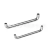 Base de Clavo Redonda Larga Jiangtai F136 de Titanio con Dientes Internos Cuerpo de Aleación de Titanio G23 de Doble Extremo Joyería para Piercing Clavo de Clavícula