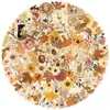 100 piezas de pegatinas de plantas y flores estilo vintage, PET transparente e impermeable, para decorar cuadernos, botellas de agua y computadoras