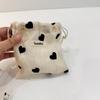 36252 amor champán bolsa con cordón para guardar objetos pequeños bolsa estudiante artículos diversos bolsa de aseo portátil