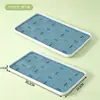 BNBSBandeja de Drenaje de Doble Capa para el Hogar de Plástico Rectangular Bandeja para Té Bandeja para Frutas Bandeja para Tazas de Agua Tazas de Té Bandeja de Drenaje