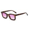 Gafas de sol de moda de celebridades de Internet del mismo estilo, gafas de sol cuadradas de estilo sencillo para mujer, gafas de sol de comercio exterior transfronterizo para hombres