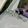 Estilo Metal Design Único Senso de Design Grampo de Cabelo Aranha Feminino Coreano Alto Grau Senso Presilha de Pegar Grampo Grande para Parte de Trás da Cabeça Grampo Tubarão