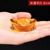 Fábrica de pressão de fundição citrino cornucópia decoração ouro lingote cristal esmalte feng shui abertura oito metros quadrados Fortune Gathering