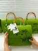 Bolsa de Fieltro Grande Personalizada Bolsa de Regalo para el Festival del Bote del Dragón Bolso de Mano con Logo Imprimible Bolso de Hombro de Fieltro