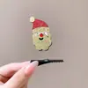 Chifres de Rena de Natal Transfronteiriços Decoração de Árvore Pequena Presilha de Cabelo de Natal Pelúcia Fofa Adereço de Cabeça para Festa de Feriado Acessórios de Cabelo para Meninas